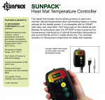 Sunpack Thermostat for heat mats Sunpack Thermostat for heat mats