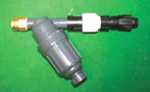 Garden Hose to Filter to Pressure Regulator to Poly Hose Swivel Garden Hose to Filter to Pressure Regulator to Poly Hose Swivel