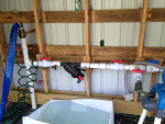 example of a Spin-Clean Filter in use with Valves and Layflat example of a Spin-Clean Filter in use with Valves and Layflat