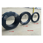 This is 1" poly tubing in 3 different lengths. This is 1" poly tubing in 3 different lengths.