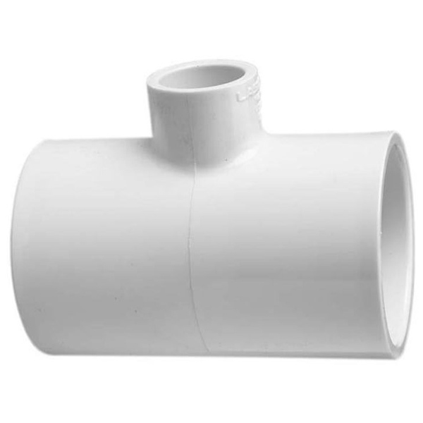 Reducing Tee Slip x Slip x Slip. PVC Sch 40. #401 Reducing Tee Slip x Slip x Slip. PVC Sch 40. #401