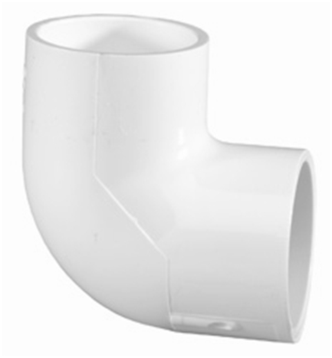 90 Degree Elbow, Slip x Slip #406 90 Degree Elbow, Slip x Slip #406