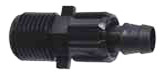 Drip Tape x 3/4" Male HOSE Thread Connector Drip Tape x 3/4" Male HOSE Thread Connector