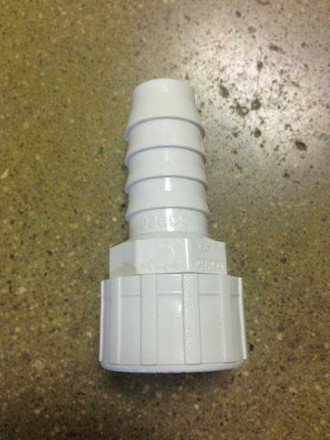 This Pvc Fitting Connects A Garden Hose, Fitting To Connect Garden Hose Pvc Pipe