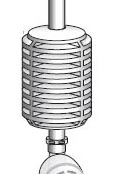 Weight for Hanging Sprinklers. Keeps the sprinkler plumb (not for baskets) Weight for Hanging Sprinklers. Keeps the sprinkler plumb (not for baskets)