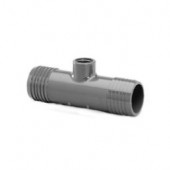 1402 Reducing Female Tees, Ins x Ins x FIPT (female iron pipe thread) Gray Insert PVC 1402 Reducing Female Tees, Ins x Ins x FIPT (female iron pipe thread) Gray Insert PVC