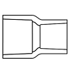 429 Reducing Couplers PVC Slip x Slip 429 Reducing Couplers PVC Slip x Slip