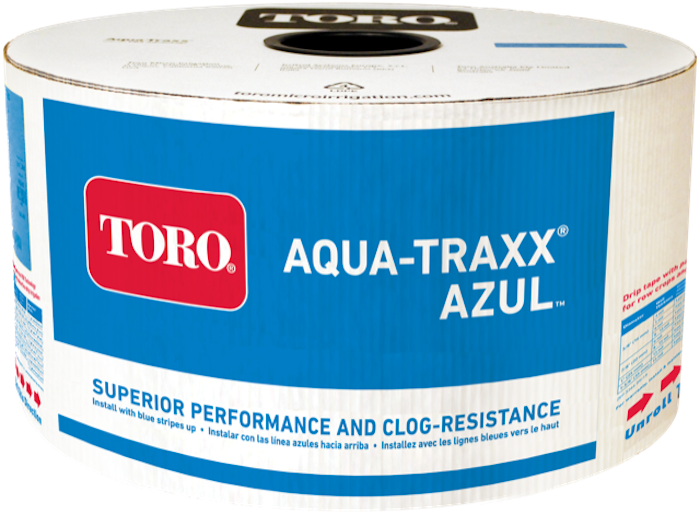 10 Mil AquaTraxx Drip Tape.  For rocky soil or longer seasoned Crops (4,000' Rolls)   10 Mil AquaTraxx Drip Tape.  For rocky soil or longer seasoned Crops (4,000' Rolls)