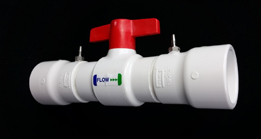 Coupling with Ball Valve for Mainline EZ Flo Systems Coupling with Ball Valve for Mainline EZ Flo Systems