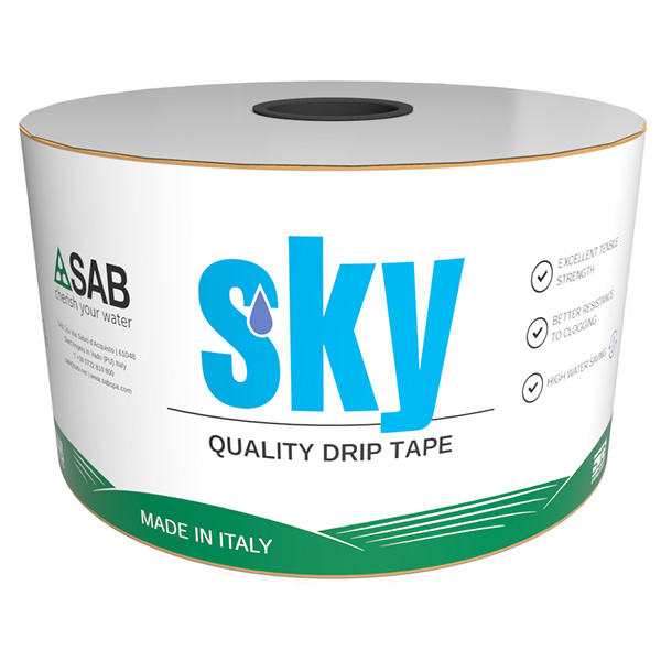 ON SALE!! 8 Mil  5/8" SAB Drip Tape (7,150' Roll) - Light to medium soils and 1-Season Crops ON SALE!! 8 Mil  5/8" SAB Drip Tape (7,150' Roll) - Light to medium soils and 1-Season Crops