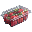Clamshell Containers, Hinged Tops - Clear Plastic.  (403850, 518685) Clamshell Containers, Hinged Tops - Clear Plastic.  (403850, 518685)