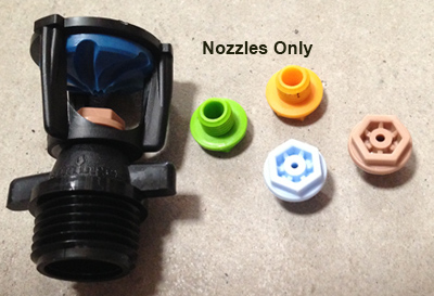 Extra Nozzles for Mini Wobblers by Senninger Extra Nozzles for Mini Wobblers by Senninger
