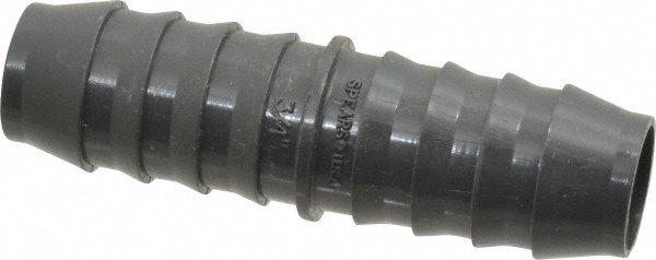 1429 Coupler, Insert PVC Barbed Gray Fitting 1429 Coupler, Insert PVC Barbed Gray Fitting