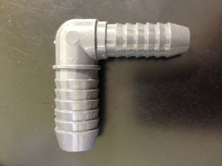 1406 Reducing Gray Elbow, Insert PVC 