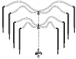 MOD Stackable 4-Way Assemblies (this is the bottom 4-way to the assembly)  #014DMS MOD Stackable 4-Way Assemblies (this is the bottom 4-way to the assembly)  #014DMS