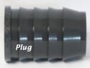 Plug, Insert Barbed PVC Gray Fittings # 1449