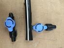 Drip Tape Connector for 1" & Larger Poly Header Lines  (with Valve )  550BV-06-LS Drip Tape Connector for 1" & Larger Poly Header Lines  (with Valve )  550BV-06-LS
