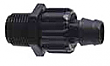 1/2" Male PIPE Thread x Drip Tape Connector  #F-MA-06 1/2" Male PIPE Thread x Drip Tape Connector  #F-MA-06