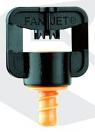 Fan-Jet Microsprinklers for narrow beds, seed beds, Blueberries. Fan-Jet Microsprinklers for narrow beds, seed beds, Blueberries.