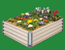 Antelco Raised Garden Bed *Steel!  46” (L) x 35” (W) x 12” (H) - Add irrigation and grow! Antelco Raised Garden Bed *Steel!  46” (L) x 35” (W) x 12” (H) - Add irrigation and grow!