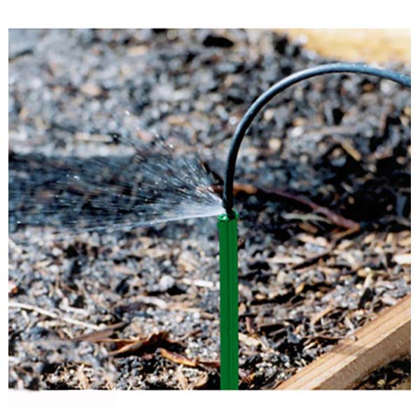 This is the original Spot-Spitter spray stake in a pot.