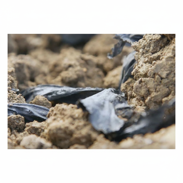 Bio360 Compostable Plastic Mulch Film Degrades Naturally
