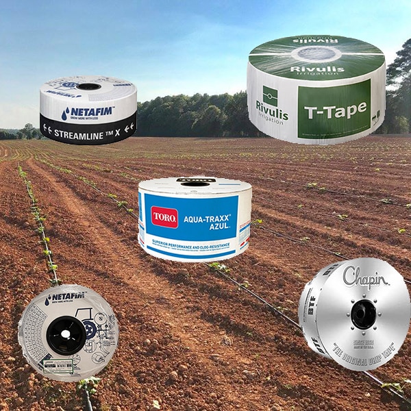 Berryhilldrip stocks TTape, Toro Aquatraxx, Netafim Streamline, Typhoon, Space-it, Dripnet, Chapin, SKY and more.