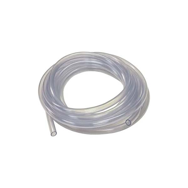 This is an image of clear, vinyl tubing that we use in our Injector assemblies.